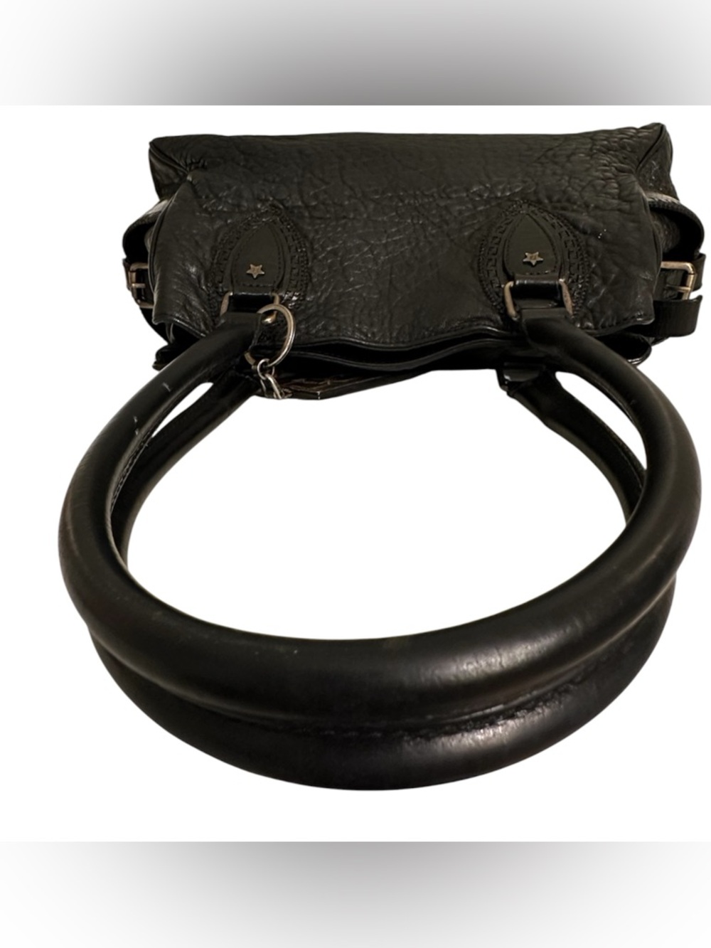 Fendi Du Jour Pebbled Leather Shoulder Bag - Picture 12 of 15